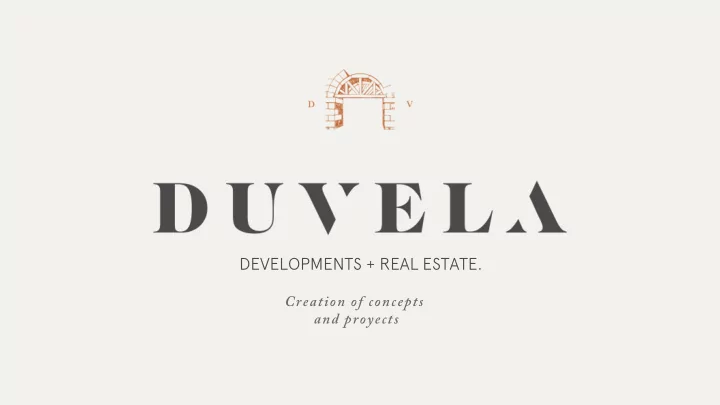 developments real estate
