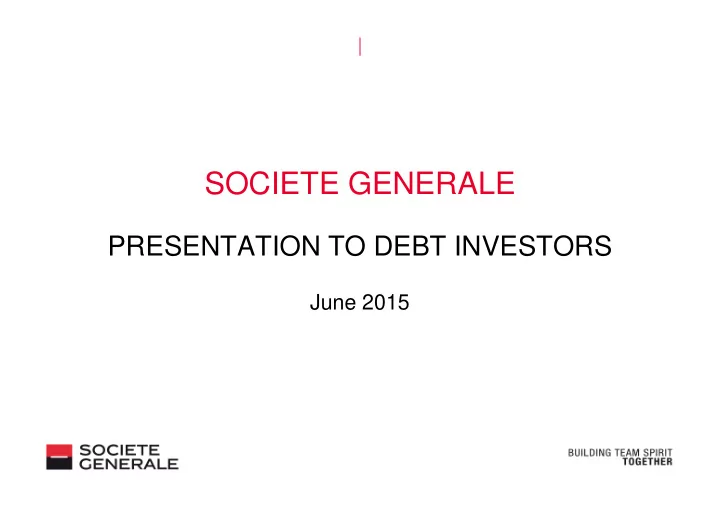 societe generale