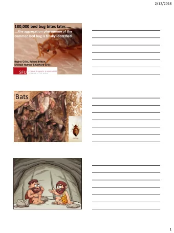 Bats  1  2/12/2018  While we are sleeping ..  2  2/12/2018  Video: Mike Hrabar &amp; Regine