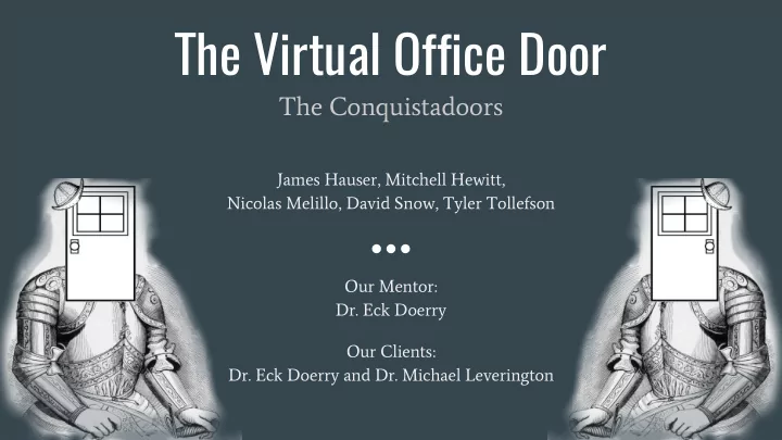 the virtual office door