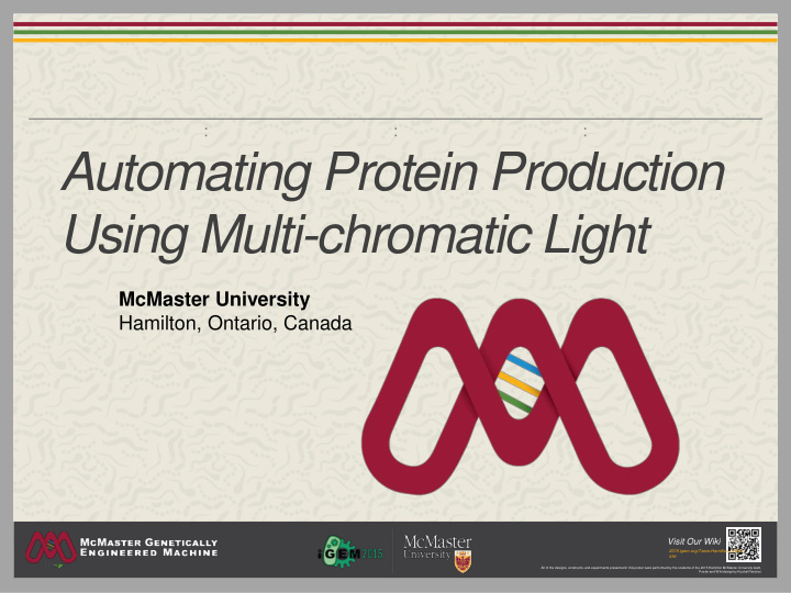 using multi chromatic light