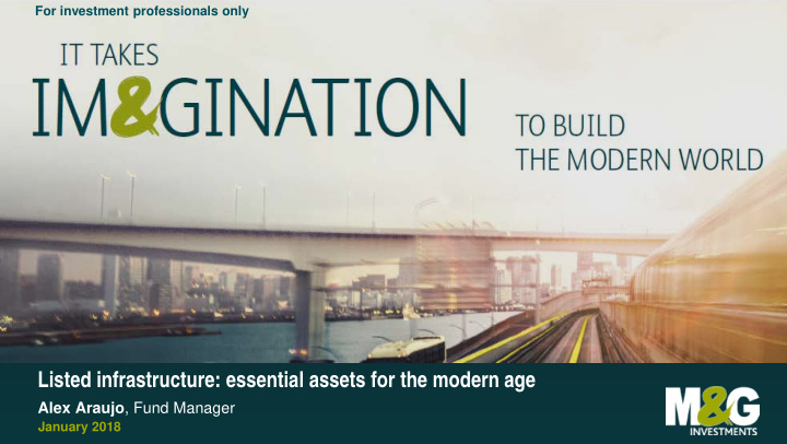 listed infrastructure essential assets for the modern age