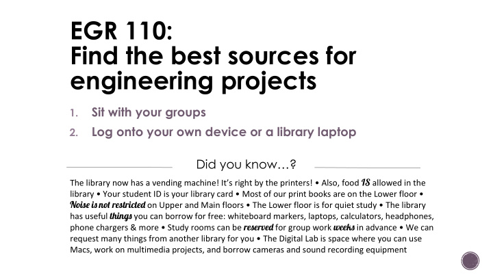 egr 110 find the best sources for engineering projects