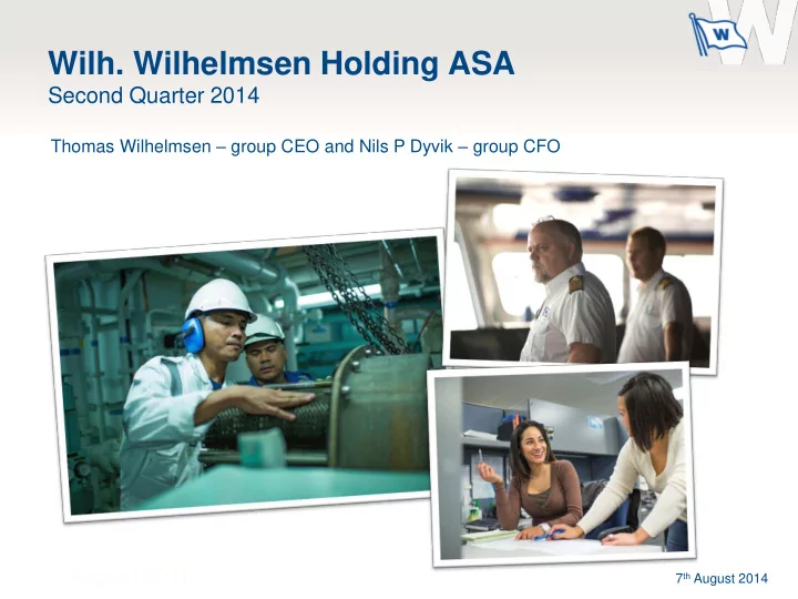 wilh wilhelmsen holding asa