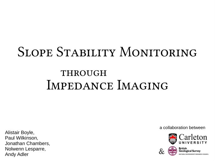 slope stability monitoring