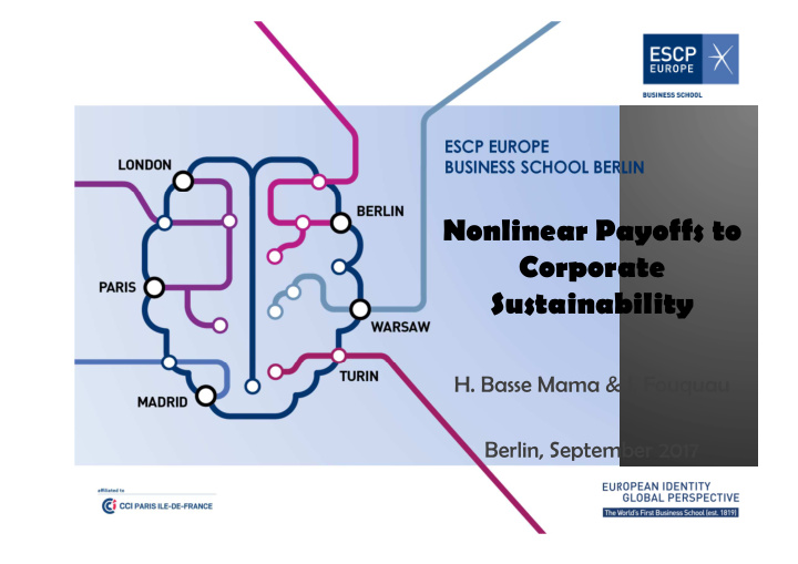 nonlinear payoffs to corporate sustainability