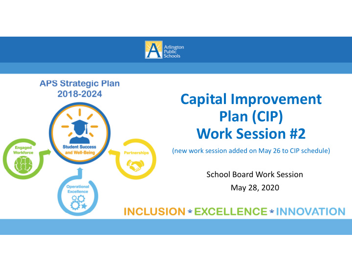 capital improvement plan cip work session 2