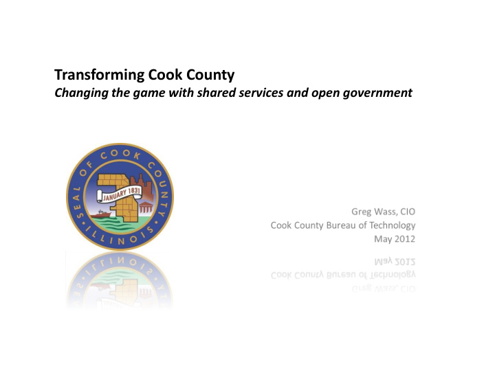 transforming cook county