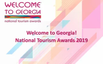 National Tourism Awards 2019  Annual Awards Ceremony  is a unique Project in the field of