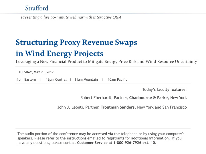 in wind energy projects