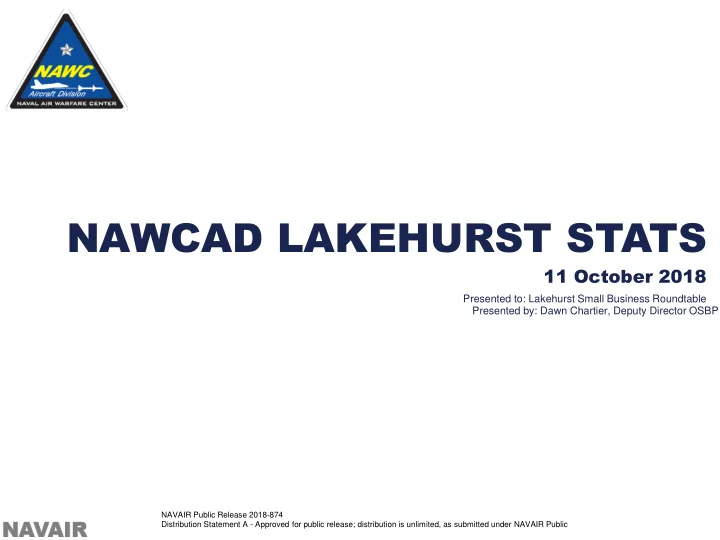 nawcad lakehurst stats