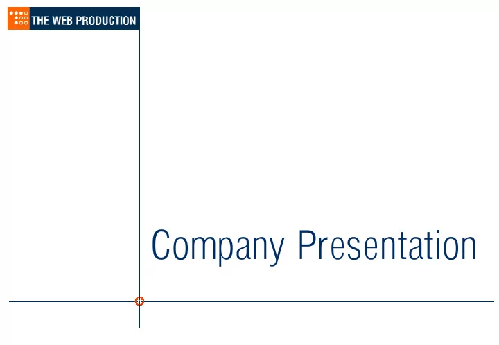 company presentation company presentation about us