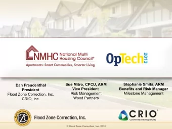 Wood Partners CRIO, Inc.  FEMA  Flood  Zones    C  &amp;  X-Unshaded  Zones