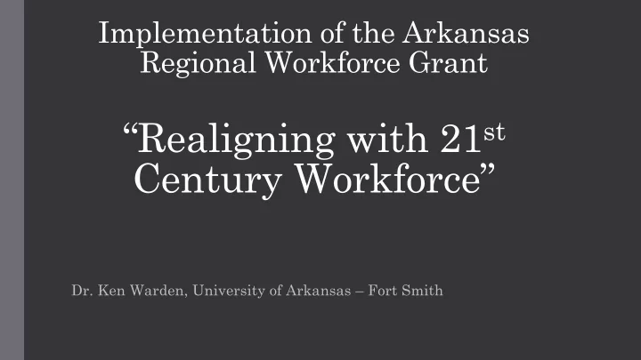 century workforce