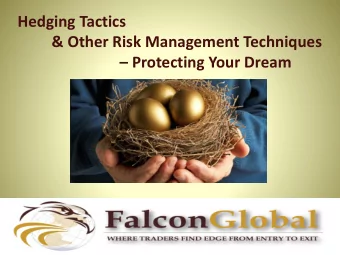 Protecting Your Dream  Follow up from last meeting  Robyn Mendel's slide deck posted to