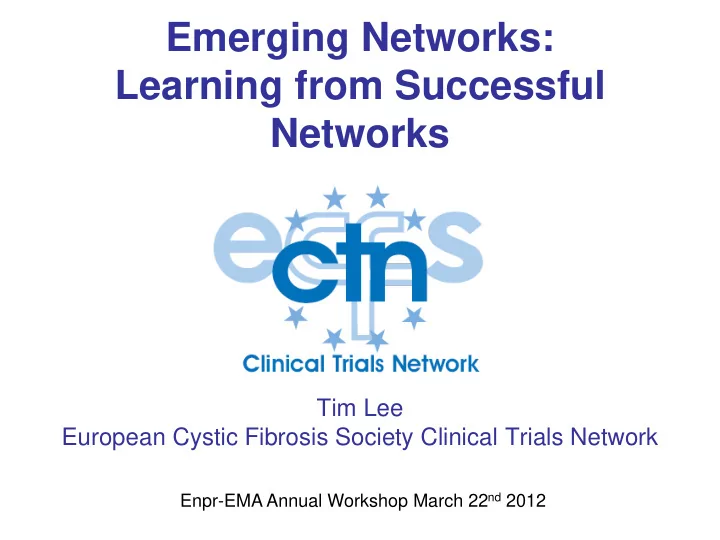 emerging networks