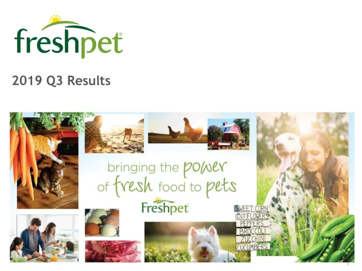 2019 q3 results