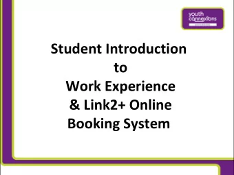 Who are Youth Connexions?  Youth Connexions is part of Hertfordshire County  Council.  It works