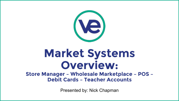 market systems overview debit cards teacher accounts