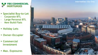 mortgage  Solutions  solutions  Holiday Lets  Owner-Occupier  Corporate BTL  Corporate