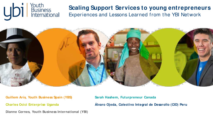 scaling support services to young entrepreneurs