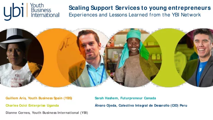 scaling support services to young entrepreneurs