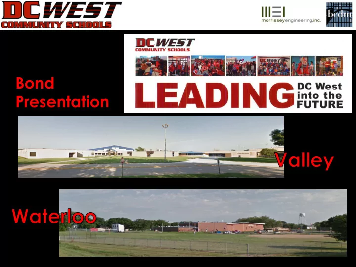 bond presentation our investment in the future