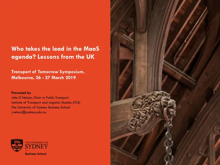 agenda lessons from the uk