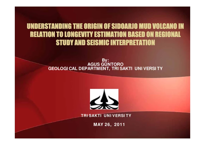understanding the origin of understanding the origin of