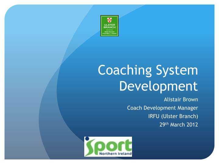 coaching system