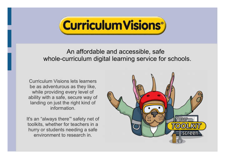 an affordable and accessible safe whole curriculum