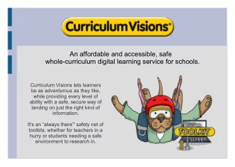 An affordable and accessible, safe  whole-curriculum digital learning service for schools.