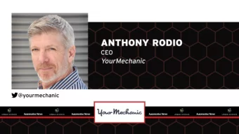 Driving the Future of Service in the Era of Shared Mobility  Anthony Rodio, President and CEO  2