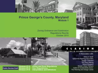 Overview of Presentation  Project Status and Background  Content Review  Division 27-1: