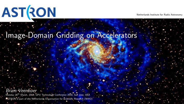 image domain gridding on accelerators