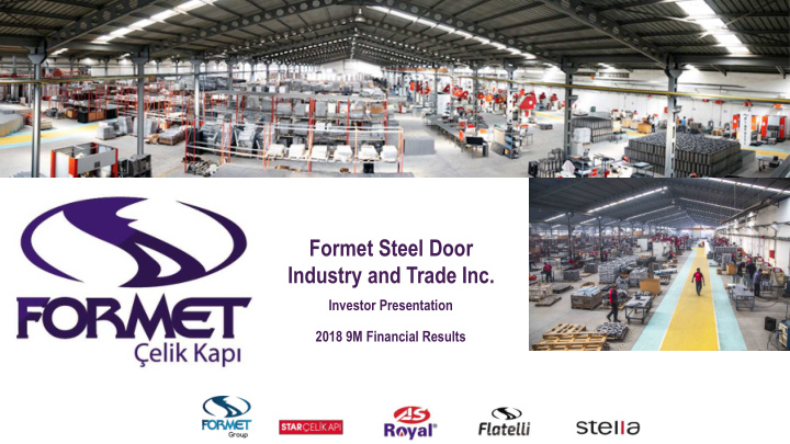 formet steel door industry and trade inc