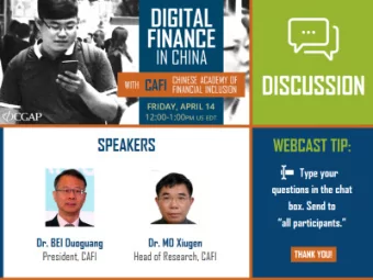 1209   Professor BEI, Duoguang  Dr. MO Xiugen  Chinese Academy of Financial Inclusion,