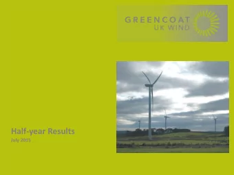 Half-year Results  July 2015  Agenda  Introduction  3  Operational and Financial Performance