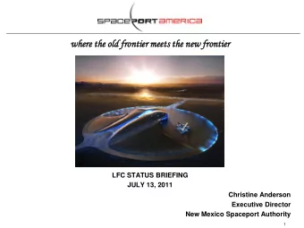 where  where the  the old  old fronti  frontier meets  meets the  the new fronti  new frontier  LFC