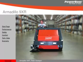Armadillo 9XR  Start Page  Performance  Safety  Comfort  Tech. Data  Economy  Armadillo 9XR | Rider