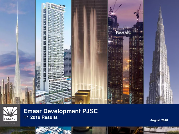 emaar development pjsc