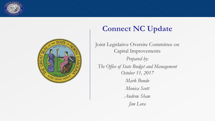 connect nc update