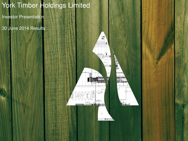 york timber holdings limited