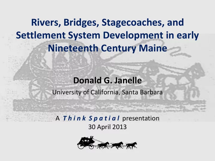 nineteenth century maine