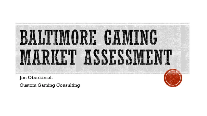 custom gaming consulting