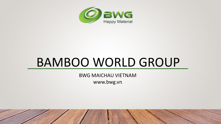 bamboo world group
