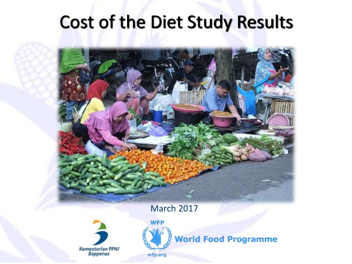 cost of the diet study results