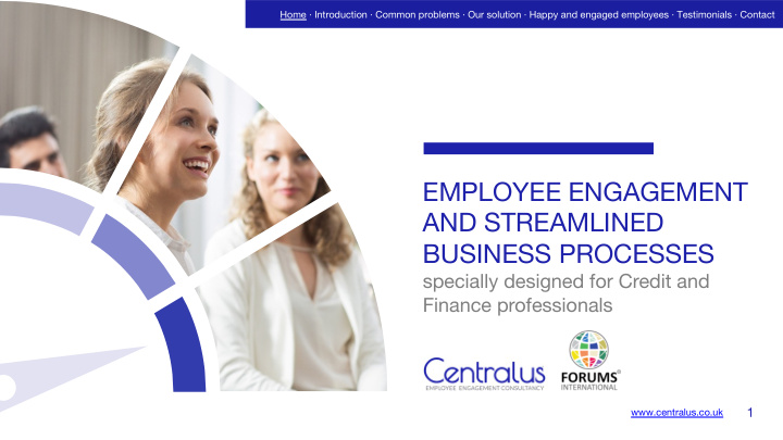 employee engagement and streamlined business processes