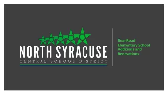 Bear Road  Elementary School  Additions and  Renovations  Tasks Underway  Foundations for Area A