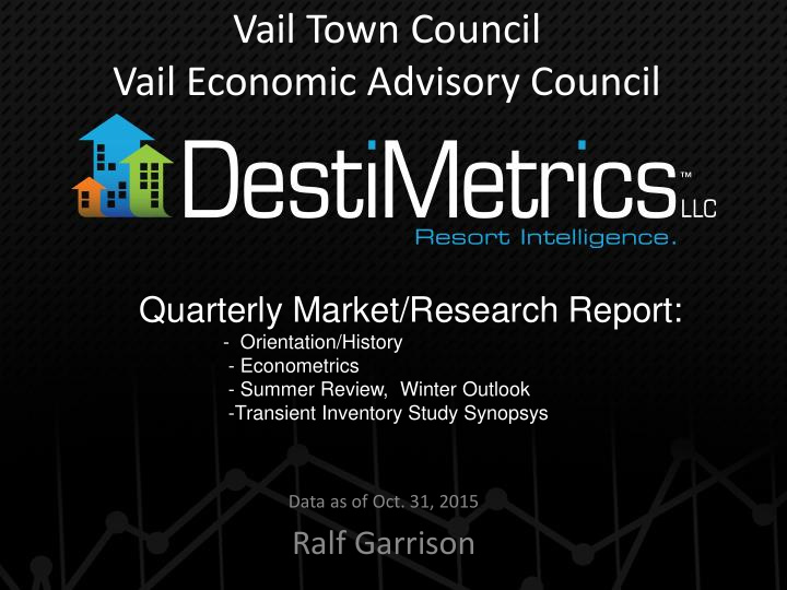 vail economic advisory council